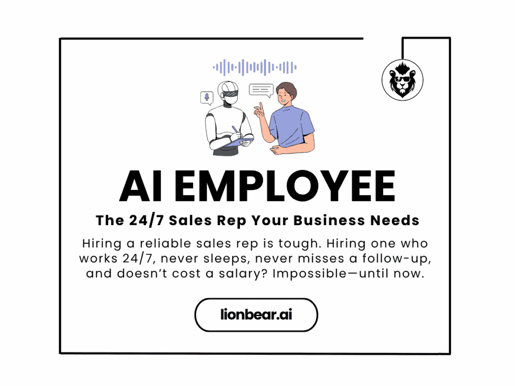 AI Employee booking appointments 24/7 for local businesses
