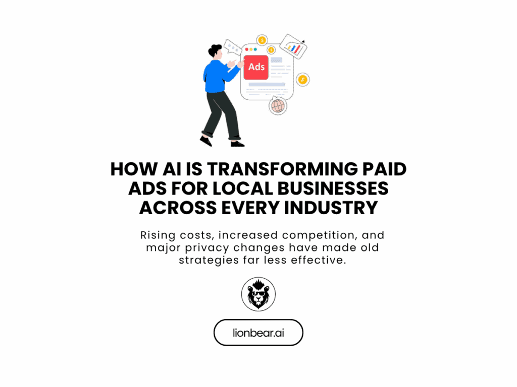 AI optimizing Meta Ads and Google Ads for local businesses