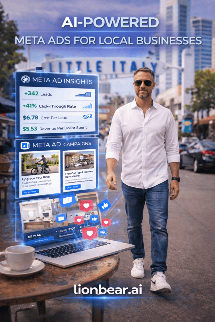 AI-powered Meta ads dashboard for local businesses