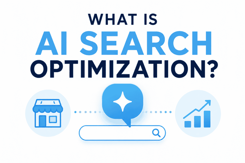 AI search optimization for local businesses — getting recommended on ChatGPT and Google AI