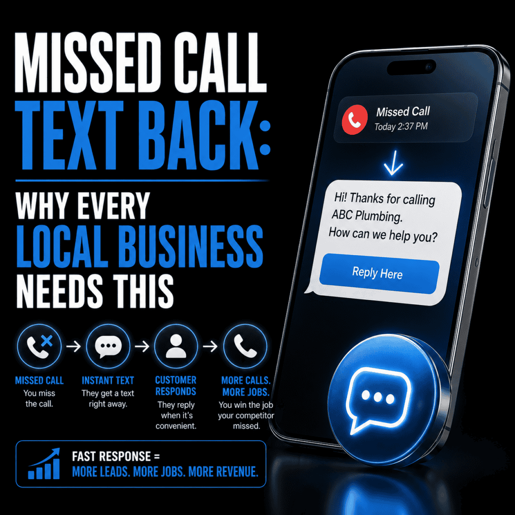 Missed Call Text Back — Why Every Local Business Needs This | LionBear.ai