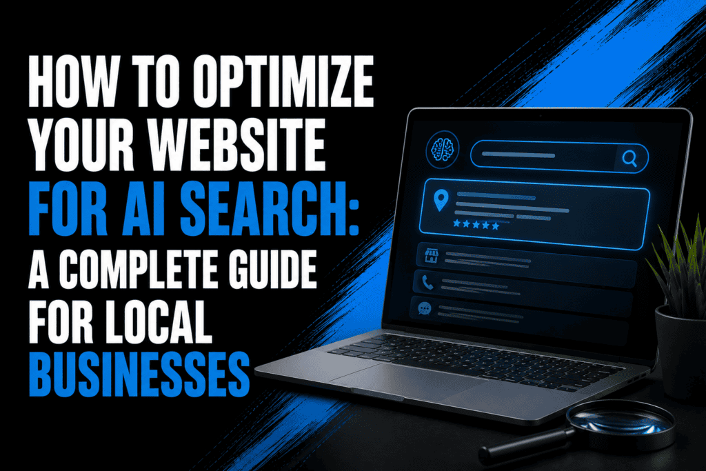 How to Optimize Your Website for AI Search- A Complete Guide for Local Businesses