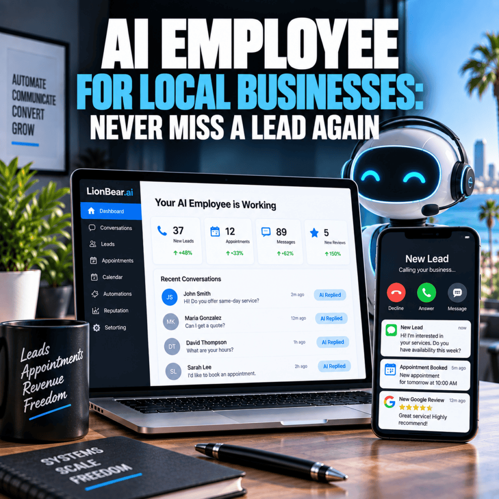 AI Employee for Local Businesses- Never Miss a Lead Again