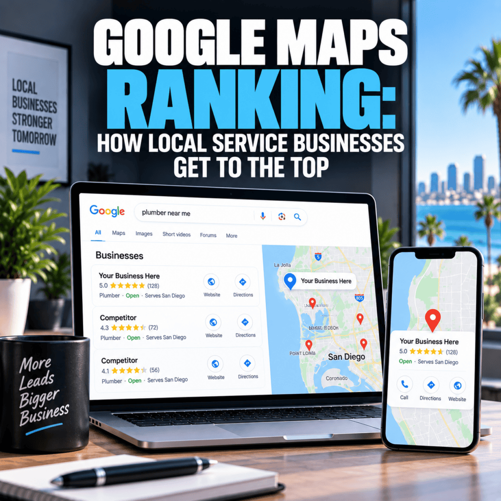 Google Maps Ranking- How Local Service Businesses Get to the Top