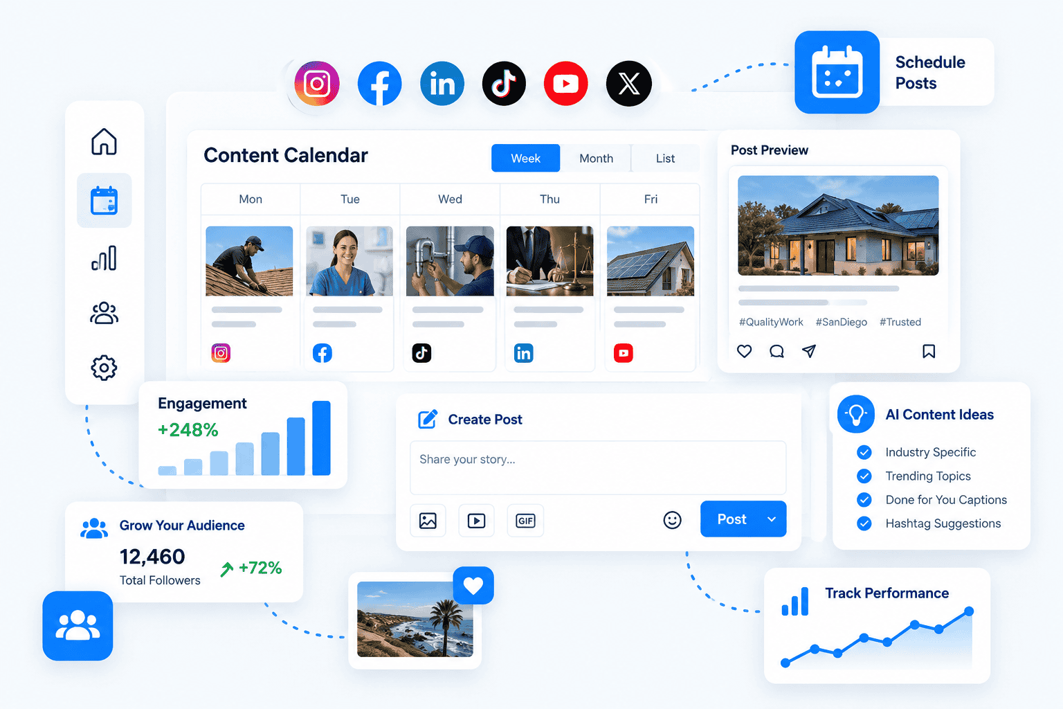 Social media marketing for local businesses — LionBear.ai Meta Ads management