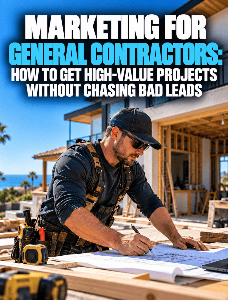 Marketing for General Contractors- How to Get High-Value Projects Without Chasing Bad Leads